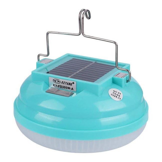 خرید لامپ شارژی 300 وات خورشیدی کیانگ مدل KY-FD300W