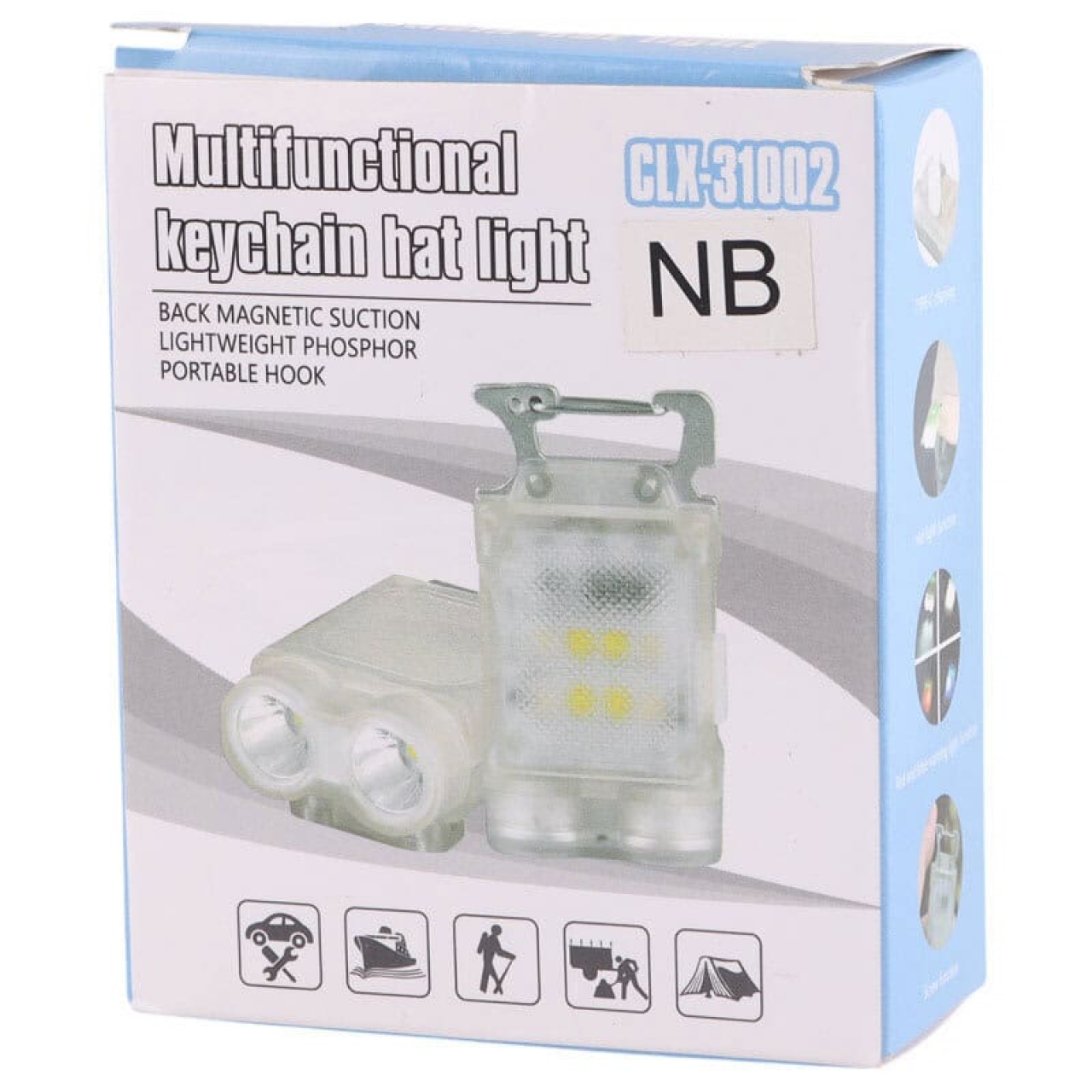 خرید چراغ چند کاره جیبی مدل CLX-31002