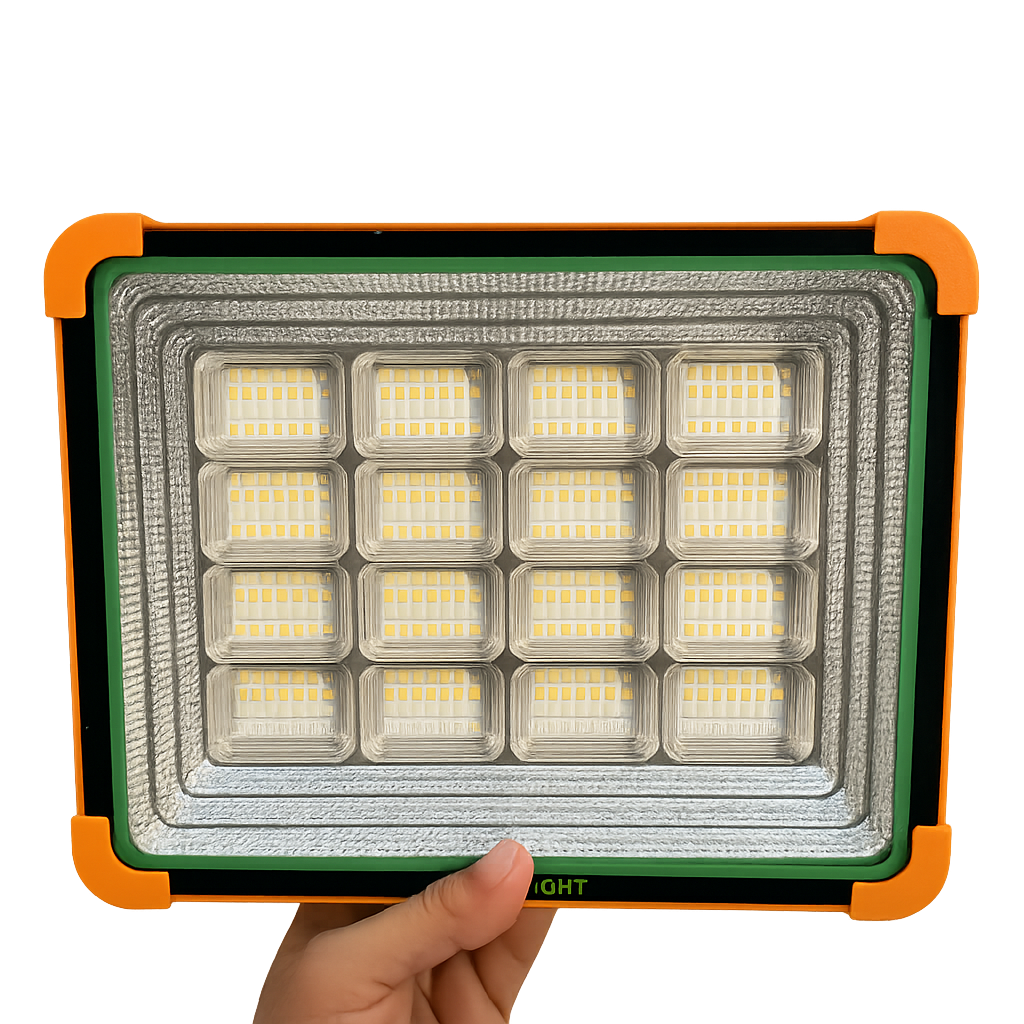 خرید پرژکتور شارژی سولاری۵۰۰وات SOLAR LED LIGHT