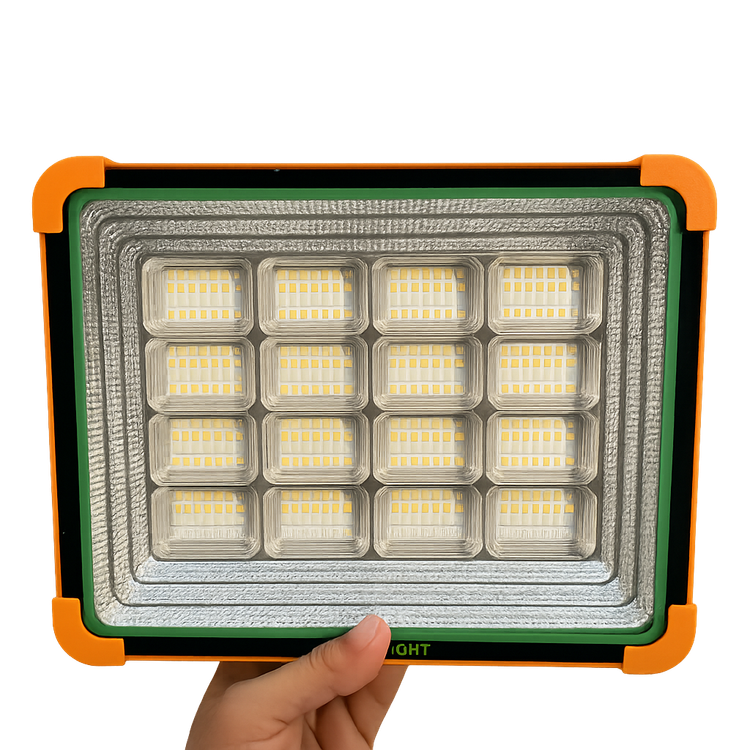 خرید پرژکتور شارژی سولاری۵۰۰وات SOLAR LED LIGHT