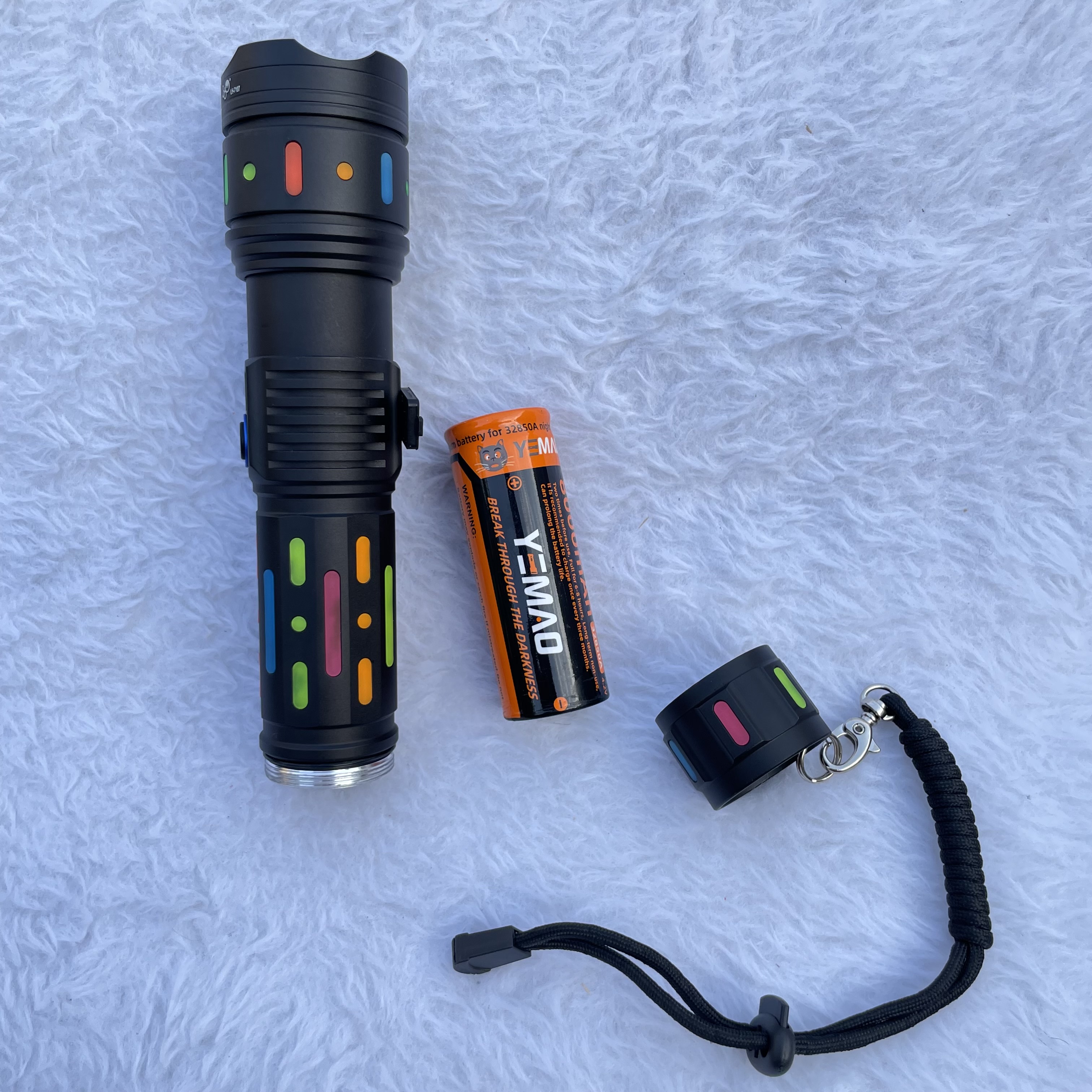 خرید چراغ قوه USB شارژی مدل 30Hour LH-7107