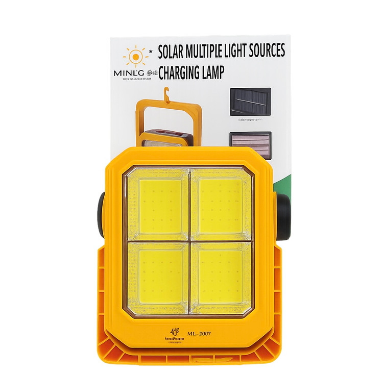 خرید مینی پرژکتور شارژی سولاری برند MINLIGمدلML-2867-A