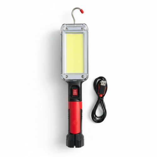 خرید چراغ کار و اضطراری شارژی مدل ZJ-8859 قابلیت مگنتی ۲۰ وات COB LED