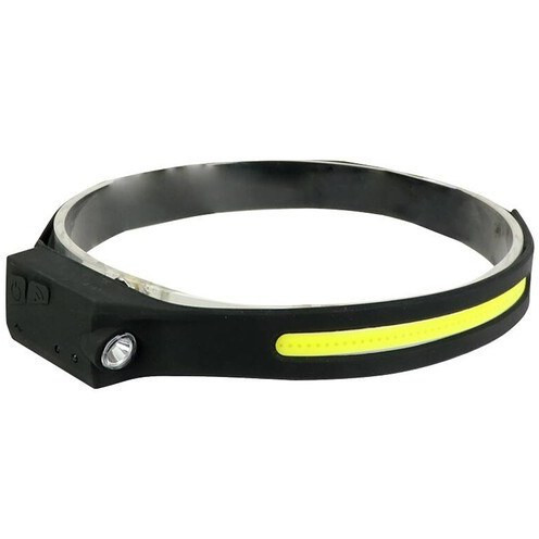 خرید چراغ پیشانی شارژی COB مدل DK‑630 ضدآب با سنسور حرکتی