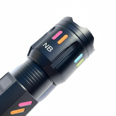 خرید چراغ قوه شارژی حرفهای ضدآب SMALL SUN ZY‑T701 NB نور LED برد بلند با شارژ سریع USB