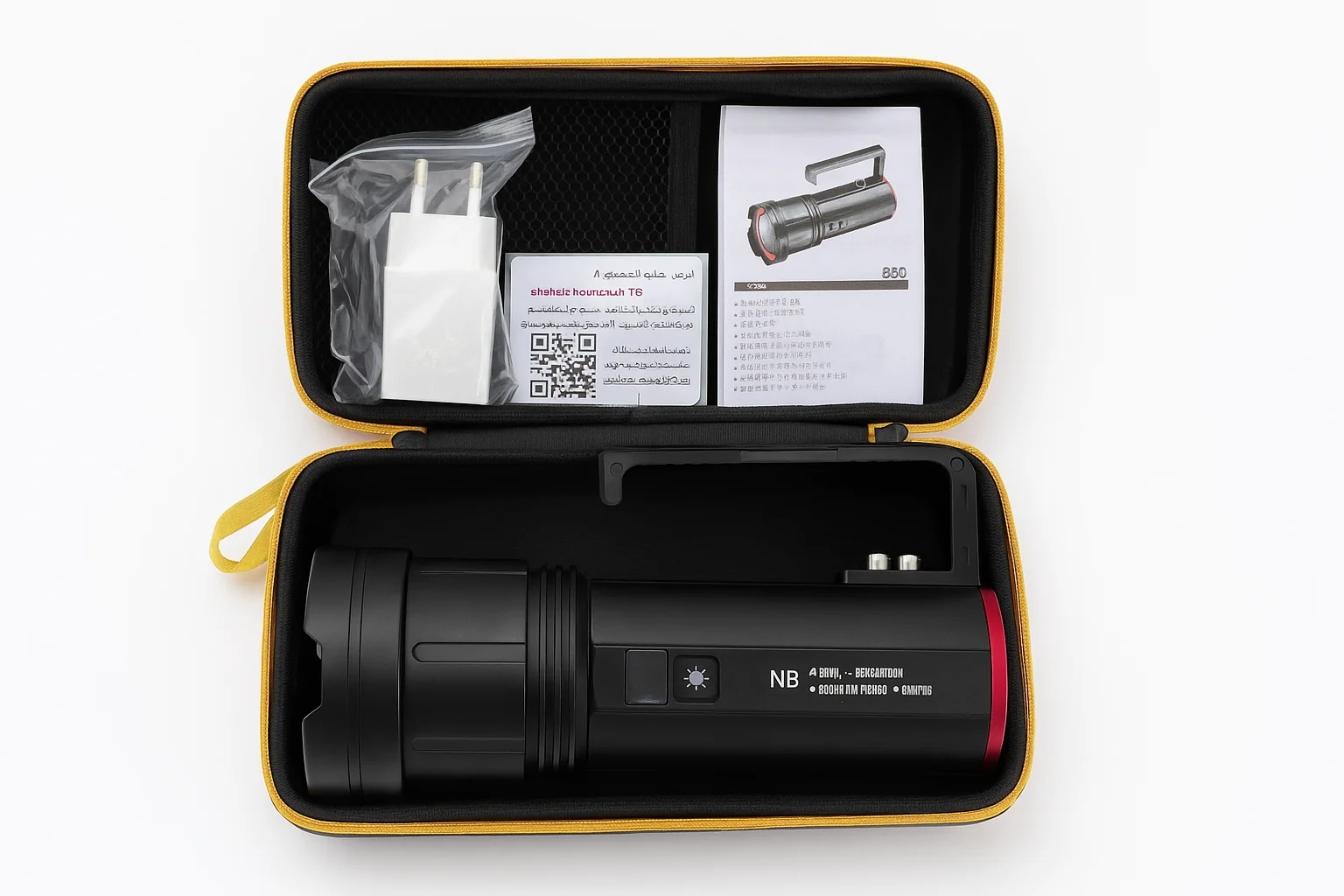 خرید چراغ قوه شارژی حرفه‌ای مدل RL-H603 اسکای لیزر کنون