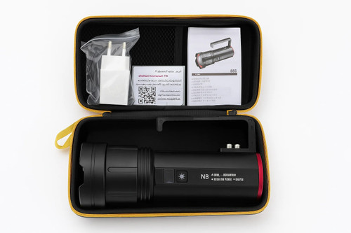 خرید چراغ قوه شارژی حرفهای مدل RL-H603 اسکای لیزر کنون