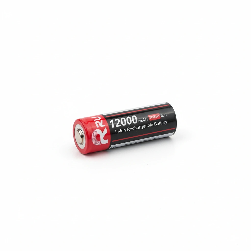 باتری لیتیومی قدرتمند RUI LANG مدل 26650 ظرفیت واقعی 12000 mAh اورجینال