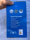 خرید بخاری برقی فندار Warmthy مدل FH19 توان 2000 وات