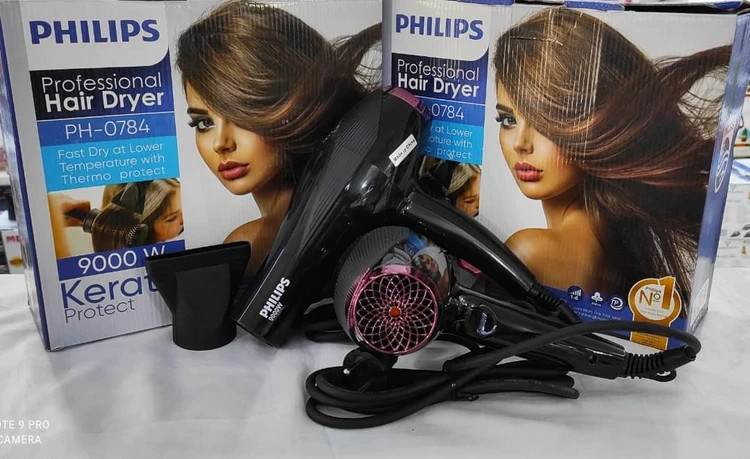سشوار حرفهای فیلیپس Philips PH‑0784 موتور AC قدرت بالا کراتین پروتکت