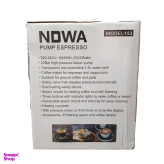 خرید اسپرسوساز NDWA مدل 153 ظرفیت 1.5 لیتر فشار 20 بار توان 3000 وات