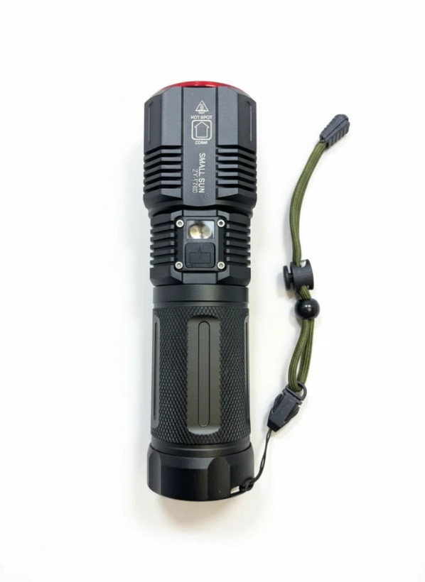 خرید چراغ قوه دستی شارژی اسمال سان مدل ZY‑F790 | 2500 لومن، برد 600 متر