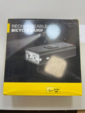 خرید چراغ جلو دوچرخه NB مدل Rechargeable Bicycle Lamp شارژی ضدآب دارای پاوربانک