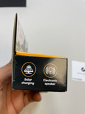 خرید چراغ جلو دوچرخه NB مدل HY-7599 با شارژ USB و خورشیدی و بوق داخلی