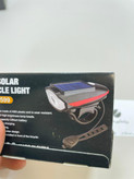 خرید چراغ جلو دوچرخه NB مدل HY-7599 با شارژ USB و خورشیدی و بوق داخلی