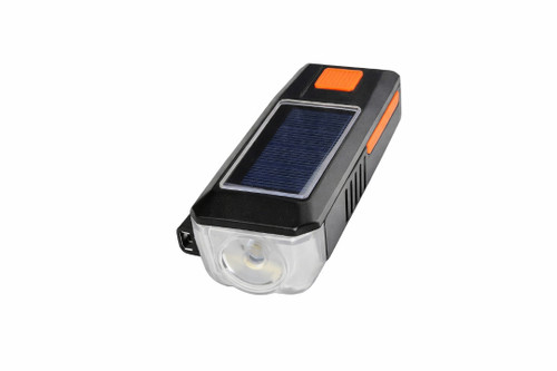 خرید چراغ و بوق دوچرخه YAJIAPLUS مدل LY-17 | شارژ خورشیدی و USB، ضد ضربه