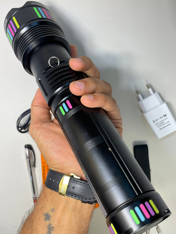 چراغ دستی شکاری اسمالسان مدل ZY‑W512 پاوربانکدار