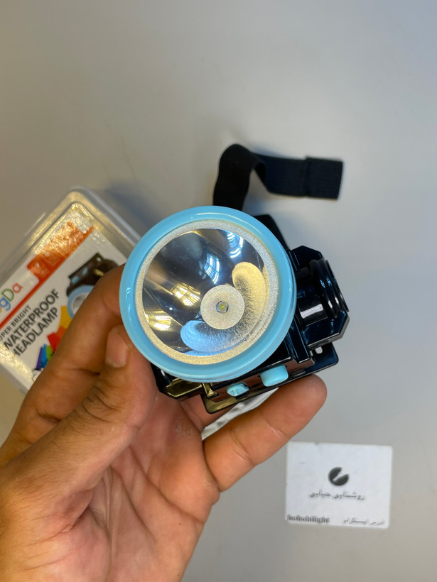چراغ پیشانی ضدآب شارژی SUPER BRIGHT مدل GD-500 / GD-G102