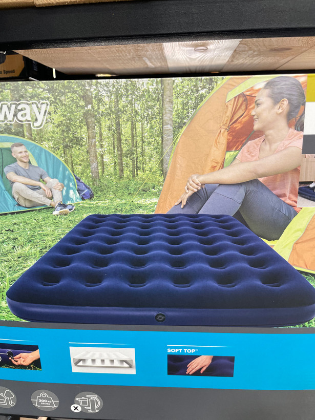 تشک بادی روتختیدار بستوی (Bestway) سایز کوئین با رویه مخملی نرم (Soft Top)
