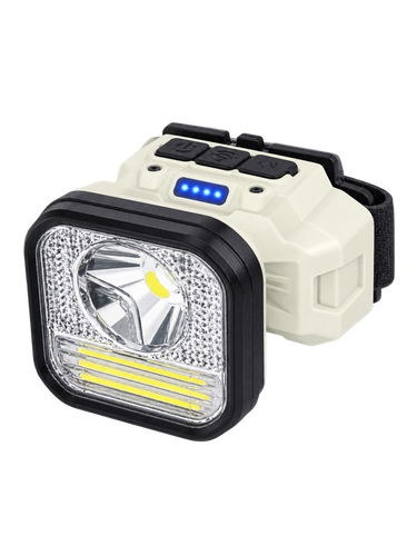 خریو هدلایت شارژی اسمالسان ZY-825XS با سنسور حرکتی و بست دوچرخه