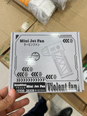 جت فن دستی توربینی براشلس با چراغ قوه دوحالته Violent Jet Fan