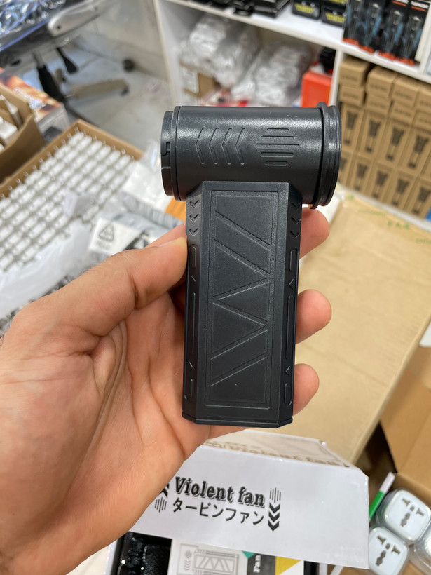 جت فن دستی توربینی براشلس با چراغ قوه دوحالته Violent Jet Fan