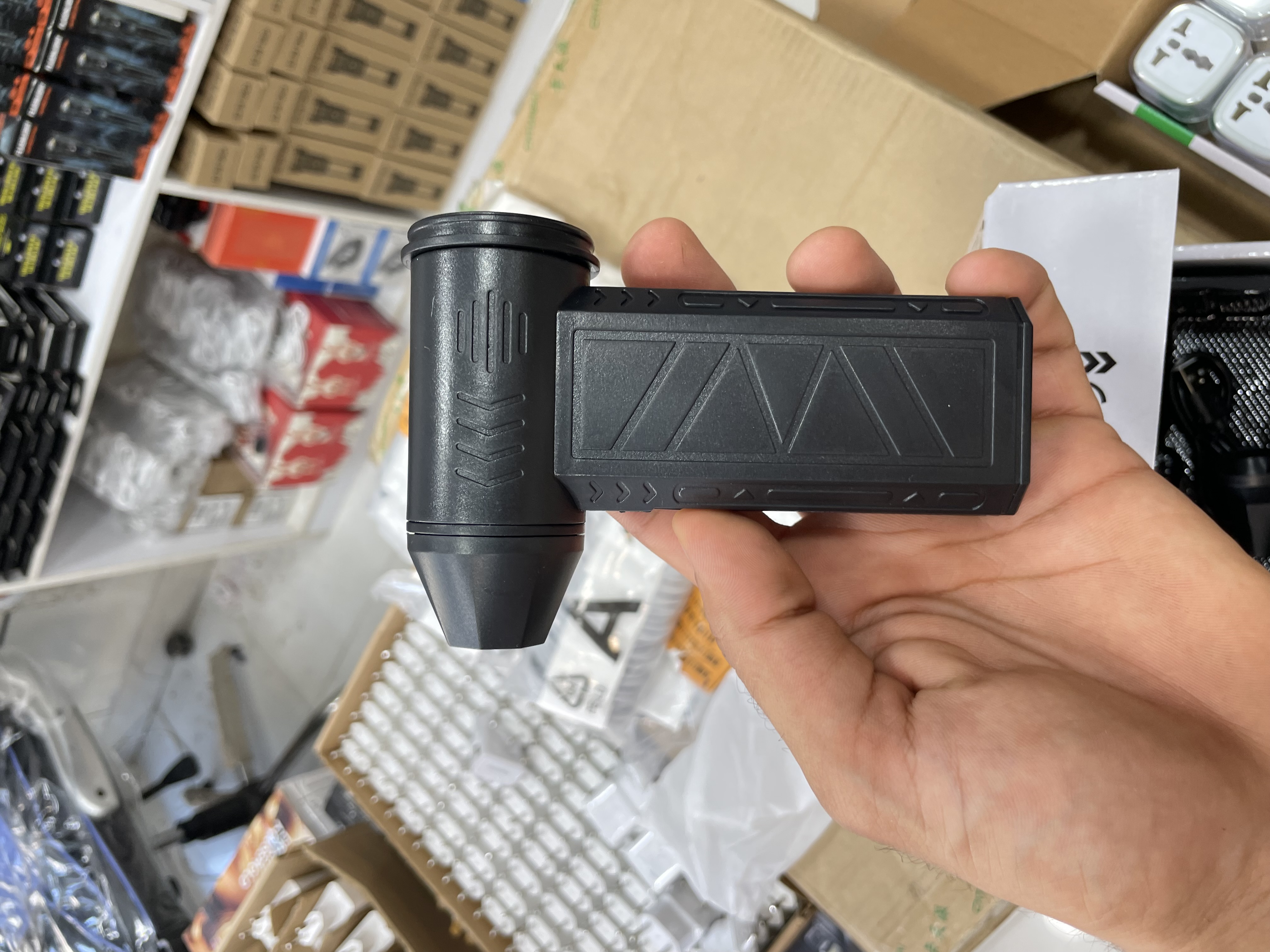 جت فن دستی توربینی براشلس با چراغ قوه دوحالته Violent Jet Fan