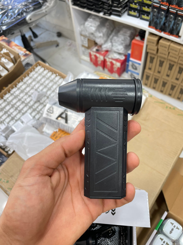 جت فن دستی توربینی براشلس با چراغ قوه دوحالته Violent Jet Fan