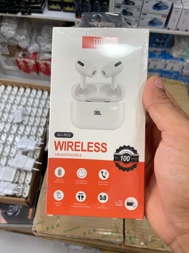 ایرباد بیسیم JBL مدل Air-R03 با قابلیت ANC و کیس شارژ
