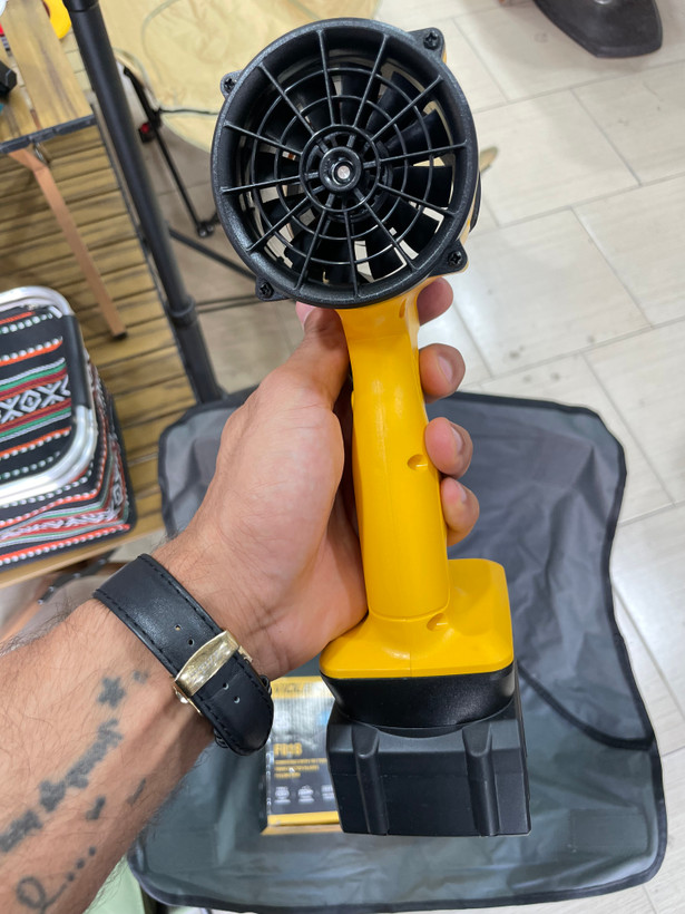 دمنده بادی شارژی Violent Fan مدل F018 با باتری ۴۸ ولت