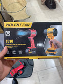 دمنده بادی شارژی Violent Fan مدل F018 با باتری ۴۸ ولت