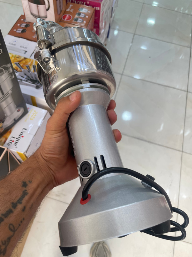 آسیاب برقی پودرساز Silver Crest موتور مسی ۱۰۰۰ وات 150 گرمی