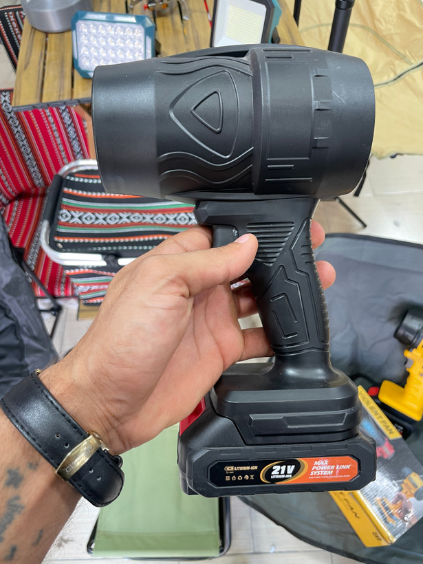 جت فن شارژی BL-21Vصنعتی با باتری لیتیومی