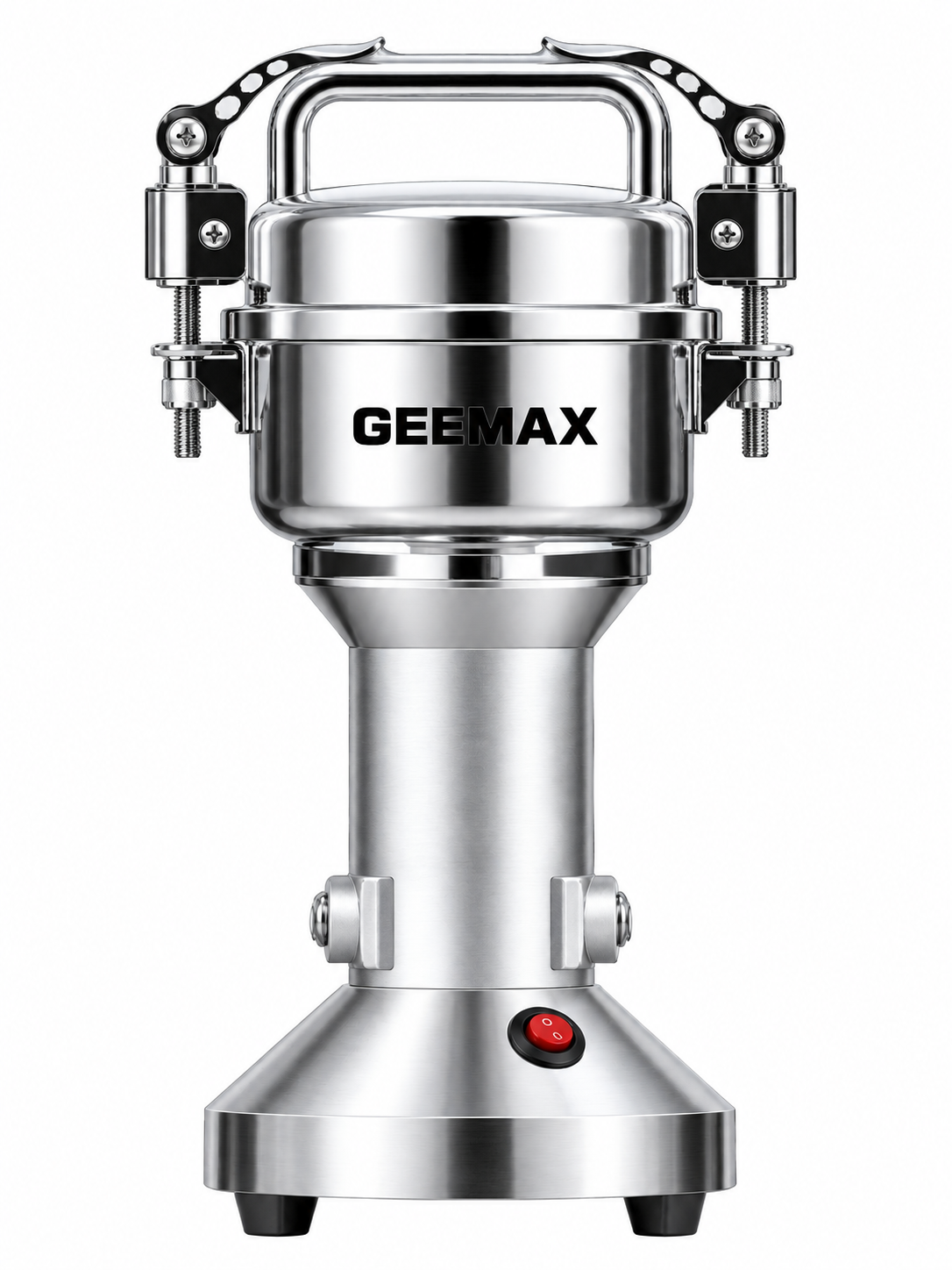 خرید آسیاب پودرساز برقی Geemax مدل GMC-4232 موتور مسی ۱۲۰۰ وات ظرفیت ۲۰۰ گرم