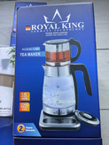چایساز شیشهای Royal King مدل ROSHA-1396 با کنترل الکترونیکی دما