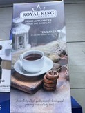 چایساز شیشهای Royal King مدل ROSHA-1396 با کنترل الکترونیکی دما