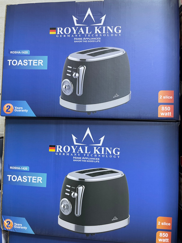 توستر Royal King مدل ROSHA-1420 طرح کلاسیک ۲ اسلایس