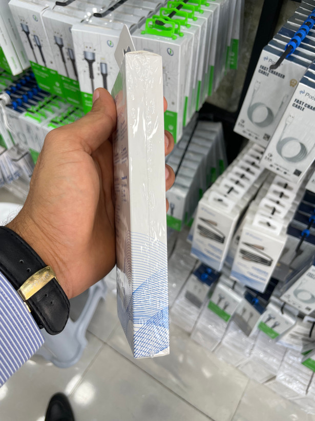 کابل شارژ Type-C به Type-C پودریکس مدل Cordura طول ۱.۲ متر