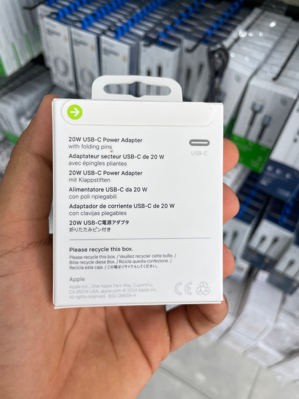 آداپتور شارژر Apple یواسبی-سی ۲۰ وات