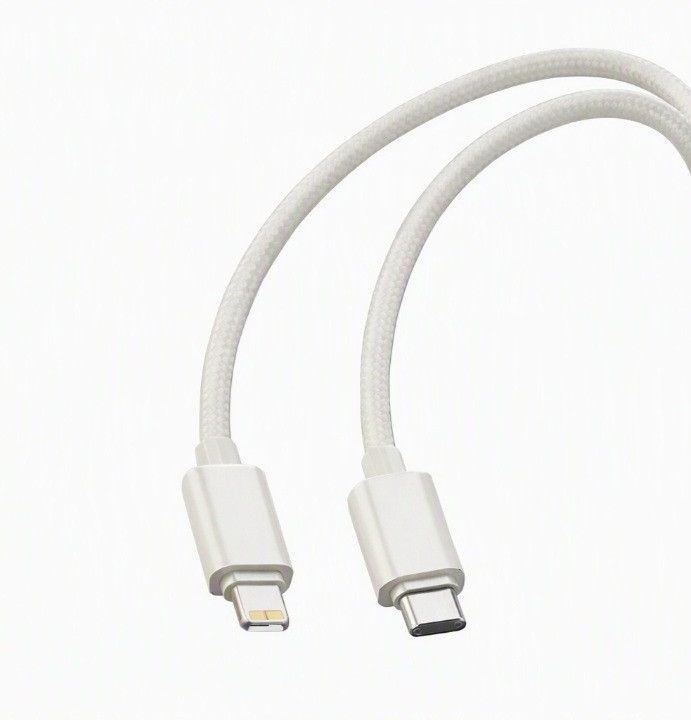 خرید کابل شارژ Type-C به Lightning پودریکس مدل ThickLine طول ۱ متر