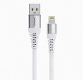 خرید کابل شارژ آیفون USB به Lightning سایشو مدل PD-86 روکش سیلیکاژل