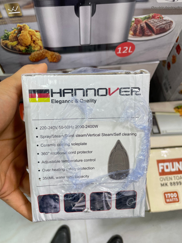 اتو بخار هانوور Hannover مدل 1838 توان ۲۴۰۰ وات