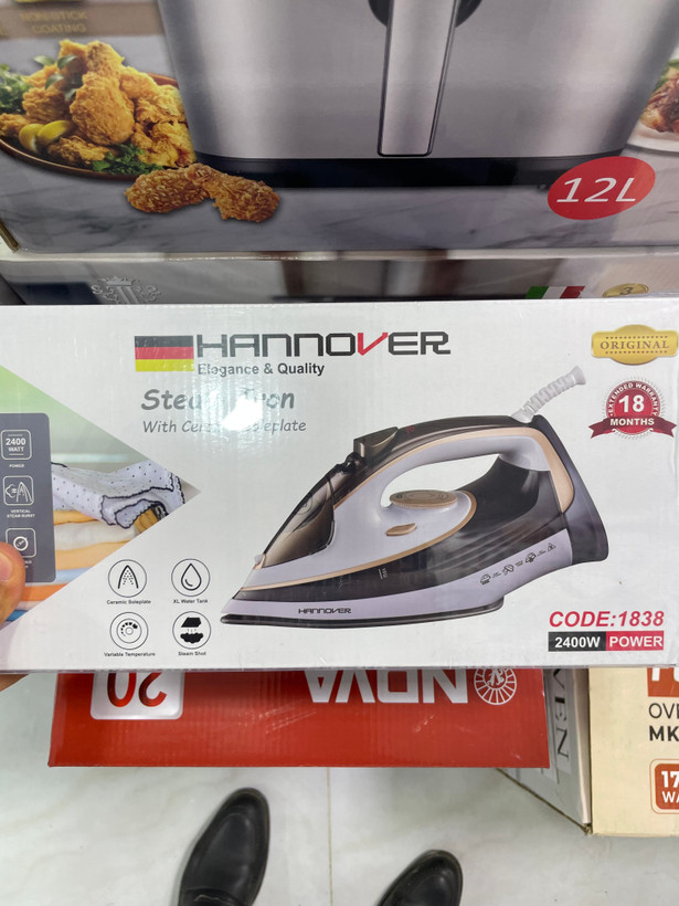 اتو بخار هانوور Hannover مدل 1838 توان ۲۴۰۰ وات