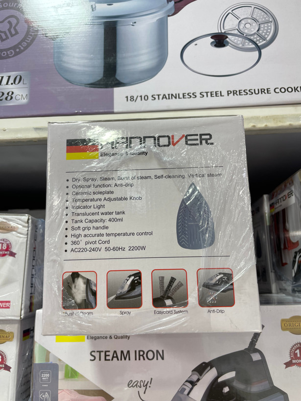 اتو بخار هانوور Hannover مدل 1532 توان ۲۲۰۰ وات