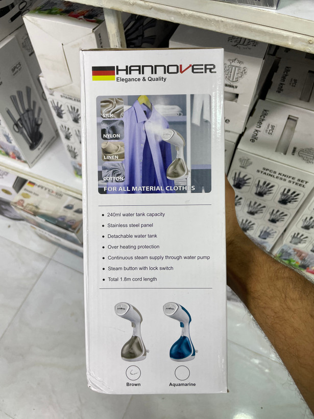بخارشوی لباس دستی هانوور Hannover مدل 1842 توان ۱۵۰۰ وات
